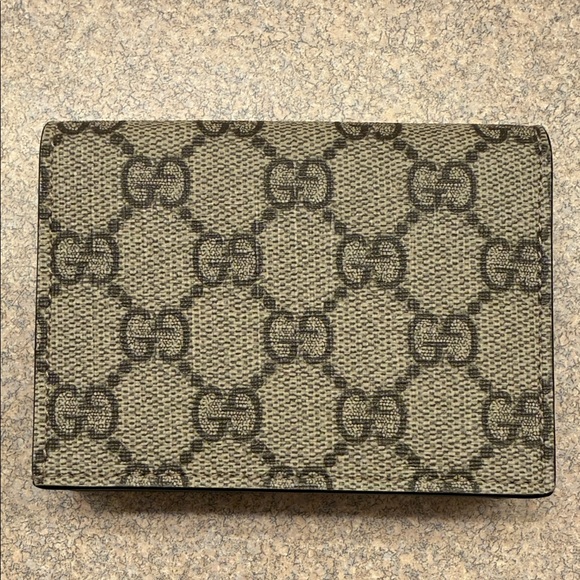 Authentic Gucci Bi-Color GG Marmont Card Wallet - Picture 2 of 14